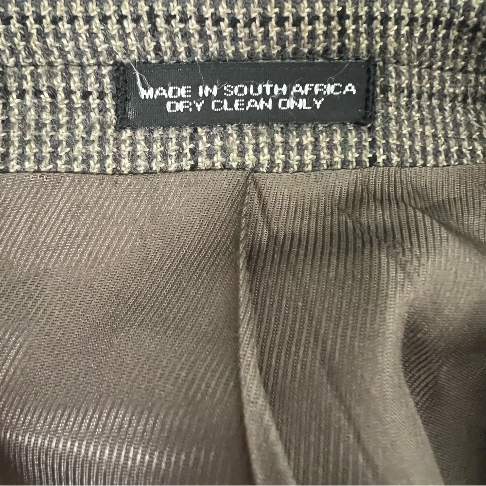 Oscar De La Renta Blazer Mens 44R Brown LambsWool Cashmere Sport Coat Jacket